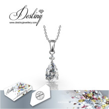 Destiny Jewellery Crystal From Swarovski Princess Pendant & Necklace